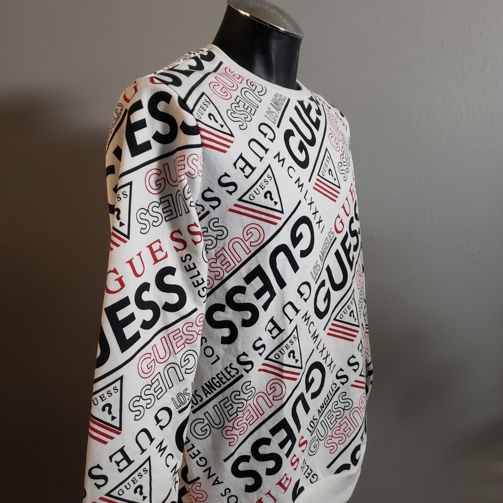 🛑SOLD🛑Guess Stan Logo Sweater - Picture 1 of 6